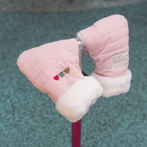 유아 킥보드 장갑 자전거 핸드워머 (레터링)