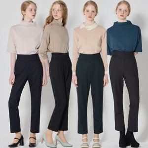 4SET (LeOT)] 다리가길어보이는 어텀 리얼텐션 팬츠 4종세트