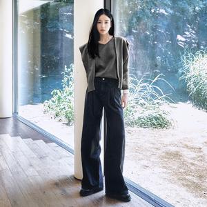 [동가게단독]셀렙샵 에디션 25FW 기모 투턱 D 데님+벨트