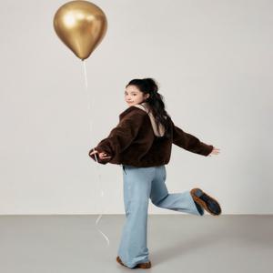 [JJ지고트]벨벳 텍스처 와이드핏 코튼팬츠GRBA0SLJ31