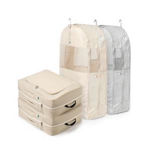 브랜든 아우터 압축파우치 M 2개+이불 압축파우치 XXL 2개 세트