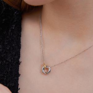 오르빗 실버(C) 리앙 목걸이 HL3N5A307C9480