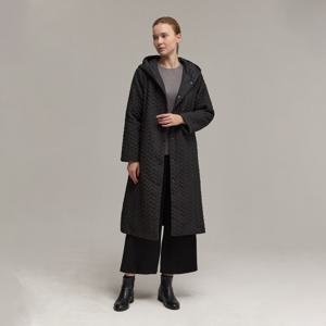 [최초가 249000원] 쉐브런 퀼팅 후드 코트_PDCTW125001