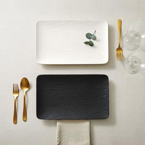 매뉴팩처락 사각다용도접시 28x17cm