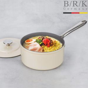 [BRK] 에볼루션 풀 인덕션 편수냄비 18cm (밀크)