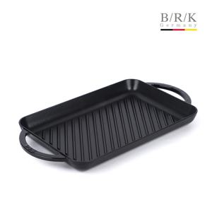 [BRK] 스마트 무쇠 사각 그릴 블랙 33x22cm