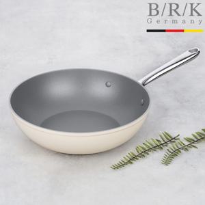 [BRK] 에볼루션 풀 인덕션 WOK/궁중팬 30cm (밀크)