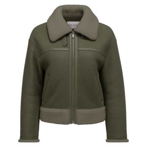 [최초가590,000]시그니처 크랙 레더 양모 시어링 리얼 무스탕_SOJK251106