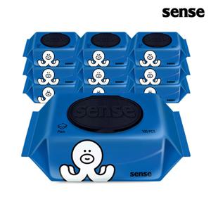 센스 오키 물티슈 100매 10팩 40g