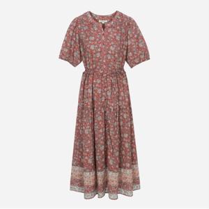 보더 플라워 풀오픈 원피스_T256MOP140W