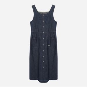 스퀘어 넥 레이어드 데님 원피스_T256MOP181W