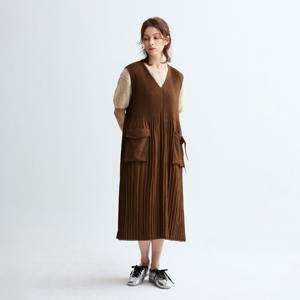 [최초가 199000원] 빅포켓 레이어드 원피스_LPOPW025001