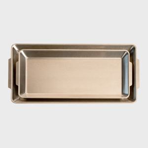 바흐젠 304스테인리스 사각플레이트 2P세트(중/대)