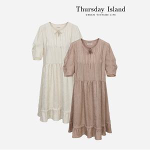 [정상가-279000원][Thursday Island] 크링클 미니 원피스(T236MOP533W)