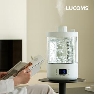 100도 가열식 신생아 살균 아기 가습기 유리 물멍 2.8L H28D01G