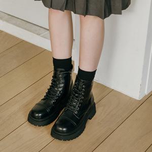 Roka 로카 레이스업 청키 숏 워커 부츠_2color 5cm