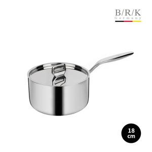 BRK 프리미엄 통3중 스텐 18cm 편수냄비 (인덕션겸용)