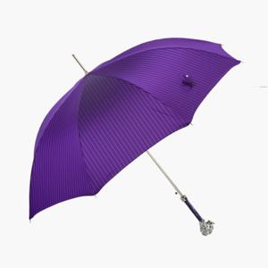 파소티 pasotti Purple Umbrella with Silver Lion