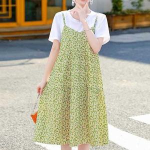 [하프클럽] ONM 여자 여름 휴가 바캉스 룩 휴양지 패션 나시 원피스