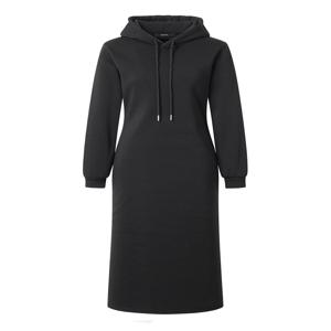 후드넥 기모 H라인 롱 원피스 (GODOW022D)