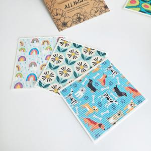 루오 셀룰로오스행주 제로웨이스트 독일 빨아쓰는 주방행주 3P 세트