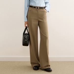 [롯데백화점](25/FW) 와이드 모직 울 혼방 팬츠