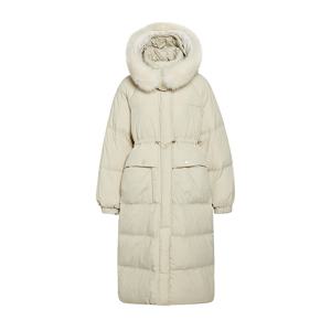 스트링 폭스퍼 다운 롱패딩 GRCN2PD311