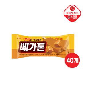 [롯데] 아이스 바 메가톤 70ml x 40개