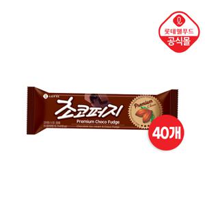[롯데] 아이스 바 초코퍼지 70ml x 40개