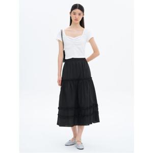 캉캉 스커트  블랙 (115627AQ25)