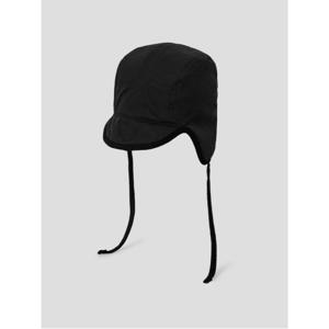 [리버서블] 부클 귀도리 모자  블랙 (195X8BWY85)