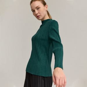 [최초가 158000원] 더블 그레인 반 하이넥 티셔츠_EPTSW025023