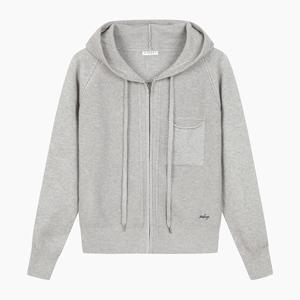 [본사] [Online Exclusive] 후드 집업 가디건_SAKCE7561GR