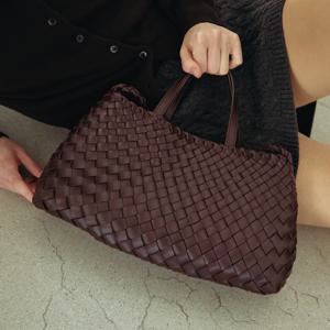 [정상가 215,000원] 3Colors_핸드메이드 위빙 2way 토트&숄더 백 l B07-L