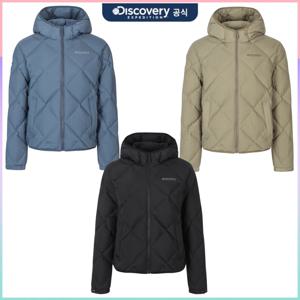 디스커버리 여성 25FW 디하스 후드 튜브 구스다운 경량패딩 DWDJ78056