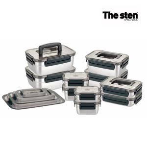 [인기구성]더스텐 그리너리 스텐 밀폐용기 13종세트