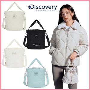 디스커버리 남여공용 멜로즈 퀄팅 버킷백 DXTG0573N