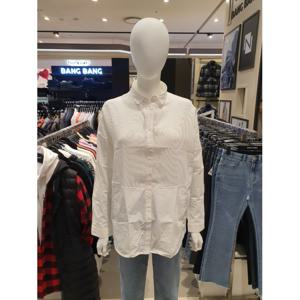 [롯데백화점][뱅뱅]여성 오버핏  긴팔 면 남방 SSY471