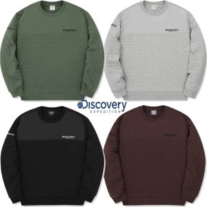 [디스커버리] DMMT75046 남성 퀼팅 맨투맨 DMMT75046