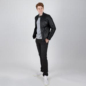 [IKALOOK] 이태리 직수입 집업 포켓 양가죽 점퍼