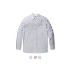 남성 포플린 세미오버핏 셔츠_EPD3WC1042