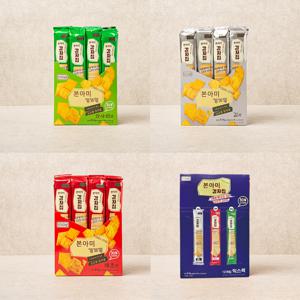 감자칩 구운 감자 과자 68g 12봉 와사비, 김맛, 매운맛