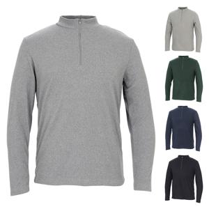 골프] 겨울 보온 후리스티 기모 집업티 남성 골프 하프넥 티셔츠 DPWMTS37