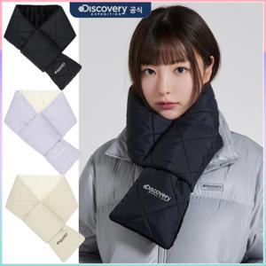 디스커버리 남여공용 멜로즈 퀼팅 머플러 패딩목도리 DXDC4934N