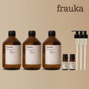 [프라우카] 앰플오일 최초최대용량(500ml 3개+10ml 2개)