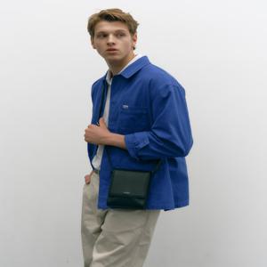 [LUKE] 루크 블랙 소가죽 미니 크로스백 JUBA5F633 BK