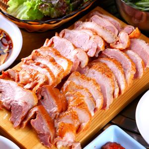 [총 800g] 사조원 국내산 나주배로 10시간 숙성한 대용량 훈제오리 400g + 400g (3인분+3인분)