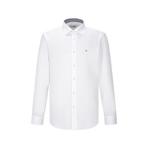 [듀퐁] 사틴 배색 362 컴포터블 셔츠 화이트 SE4FM21LS362SWH