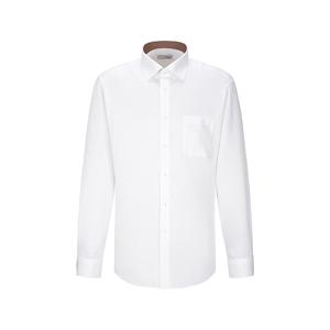 [듀퐁] 사틴 배색 162 비즈니스 셔츠 화이트 SE4FM11LS162SWH