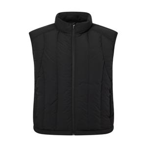 헤지스 골프 [[24FW]] HUJU4D991BK [ONLINE EXCLUSIVE][Afterhours캡슐] 블랙 남성 세로 퀼팅 패딩 베스트